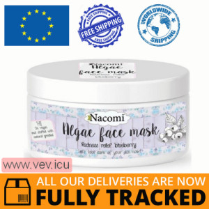 Nacomi Algae mask blueberry with vitamin C 40 g — Made in Poland — Free Delivery