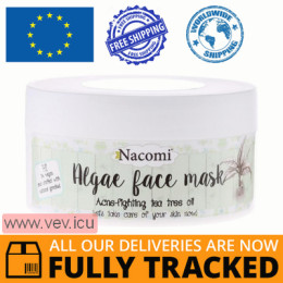 Nacomi Algae mask cleansing tea tree oil 42 g — Made in Poland — Free Delivery