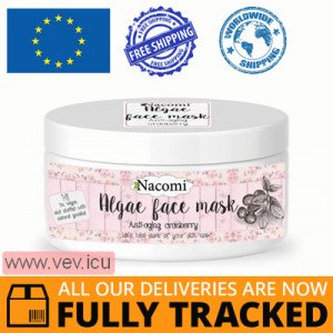 Nacomi, Anti-aging algae mask, cranberry, 42 g— Made in Poland — Free Delivery