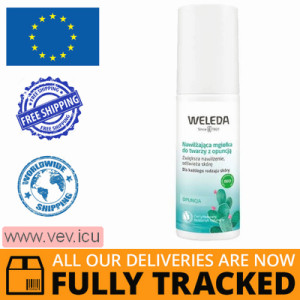 Weleda Fig Prickly Pear Moisturizing Face Mist, 100 ml — Made in Switzerland — Free Delivery