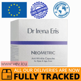 Dr Irena Eris Neometric, Anti-Wrinkle Capsules for Eyes & Lips Area 45 pcs. — Made in Poland — Free Delivery