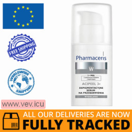 Pharmaceris W Acipeel 3x, depigmentation serum for discoloration, 30 ml — Made in Poland — Free Delivery