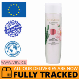 Dermika Blooming Skin, Serum for the Face Moisturizing and Brightening 200 ml — Made in Poland — Free Delivery  