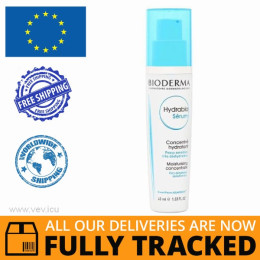BIODERMA HYDRABIO SERUM, CONCENTRATED INTENSIVELY MOISTURIZING FACE SERUM, 40 ML - MADE IN POLAND - FREE SHIPPING