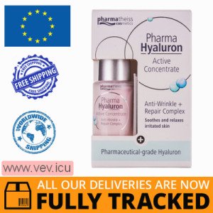 Pharma Hyaluron Active Concentrate, Anti-wrinkle + Repair Complex 13 ml — Made in Germany — Free Delivery