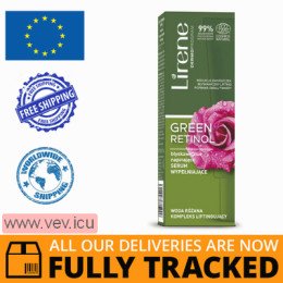 Lirene Green Retinol, an instant tightening filling serum, 30 ml — Made in Poland — Free Delivery