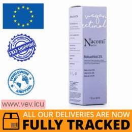 Nacomi Next Level Bakuchiol Serum 2%, 30ml — Made in Poland — Free Delivery
