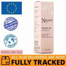 Nacomi Next Level Lifting Peptides serum 10%, 30ml — Made in Poland — Free Delivery
