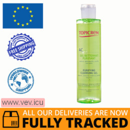 Topicrem AC Purifying cleansing gel 200 ml — Made in France — Free Delivery