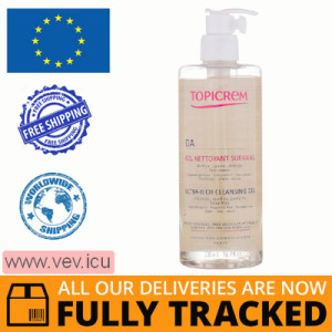Topicrem DA Ultra-Rich Cleansing gel 500ml — Made in France — Free Delivery