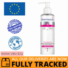 Pharmaceris R Puri Rosalgin, soothing, physiological face wash gel, 190 ml— Made in Poland — Free Delivery