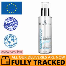 Dr Irena Eris Cleanology, Micellar liquid for face and eye make-up removal 200 ml — Made in Poland — Free Delivery