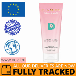 Dermika Clean & More, Micellar face cream for normal and sensitive skin 150 ml — Made in Poland — Free Delivery  