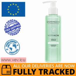 Dermedic Normacne Preventi, antibacterial face wash gel, 500 ml — Made in Poland — Free Delivery  