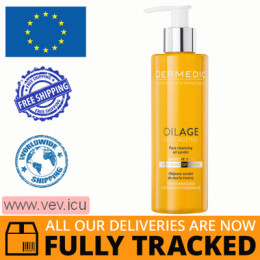 Dermedic Oilage, facial cleansing oil syndet, sensitive skin, 200 ml — Made in Poland — Free Delivery  