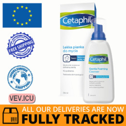 Cetaphil, a light face cleansing foam for normal, dry and combination skin, 236 ml — Made in Switzerland — Free Delivery