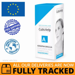 CutisHelp A, hemp emulsion for face cleansing, acne-prone skin, 100ml — Made in Poland — Free Delivery