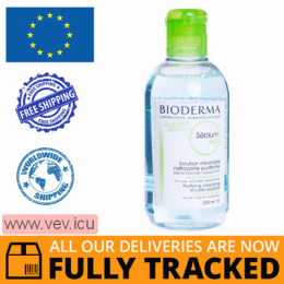 Bioderma Sebium H2O Micellar Water 250ml — Made in Poland — Free Delivery