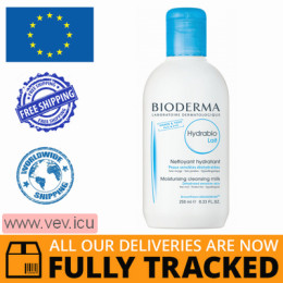 Bioderma Hydrabio Lait, make-up remover milk, 250ml — Made in Poland — Free Delivery