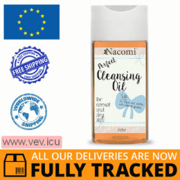 Nacomi Oil Cleansing, makeup remover oil, normal and dry skin, 150ml — Made in Poland — Free Delivery