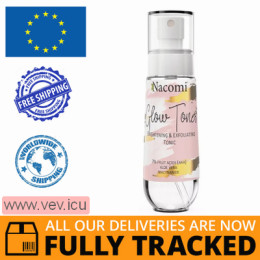 Nacomi, Face Toner, Brightening, 80 ml — Made in Poland — Free Delivery