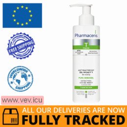 Pharmaceris T Puri-Sebogel, antibacterial T face cleansing gel, 190 ml — Made in Poland — Free Delivery