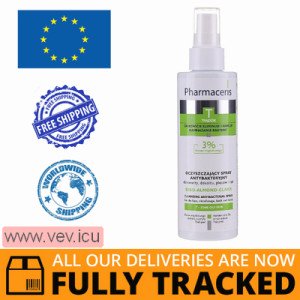 Pharmaceris T Sebo-Almond-Claris, Cleansing antibacterial spray 200ml — Made in Poland — Free Delivery