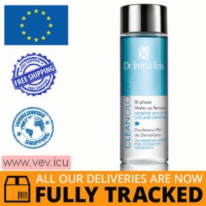 Dr Irena Eris, Cleanology Two-phase make-up removal fluid 100 ml — Made in Poland — Free Delivery