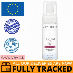 Dermedic Redness Calm, Soothing cleansing foam 150 ml — Made in Poland — Free Delivery  