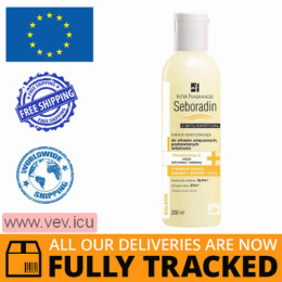 Seboradin With Cosmetic Kerosene, hair balm, 200 ml — Made in Poland — Free Delivery