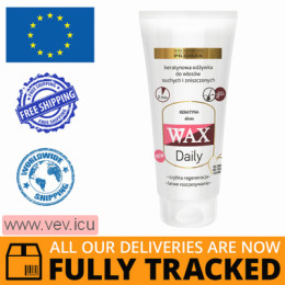 WAX Pilomax Daily, Keratin conditioner for dry and damaged hair, 200 ml — Made in Poland — Free Delivery