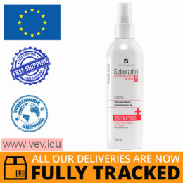 Seboradin Against hair loss, lotion, hair falling out and thinning, 200 ml — Made in Poland — Free Delivery