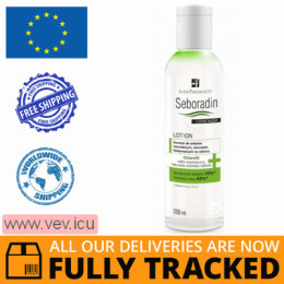 Seboradin Dark Hair, lotion, 200 ml — Made in Poland — Free Delivery
