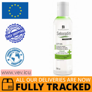 Seboradin Dark Hair, lotion, 200 ml — Made in Poland — Free Delivery