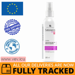 Seboradin Niger, lotion for greasy and prone to falling out hair, 200 ml — Made in Poland — Free Delivery