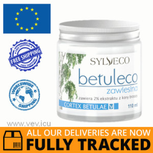 BETULECO SUSPENSION OF 2% BIRCH BARK EXTRACT 110ML — MADE IN POLAND — FREE SHIPPING