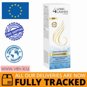 Long 4 Lashes Cryotherapy Effect, mask that accelerates hair growth, 200 ml — Made in Poland — Free Delivery