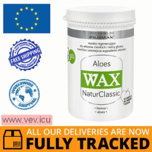 WAX Pilomax Natur Classic, Aloe, regenerating mask for fine hair, 480 ml — Made in Poland — Free Delivery