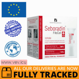 Seboradin FitoCell, serum stimulating hair regrowth, 6 g x 7 tubes — Made in Poland — Free Delivery