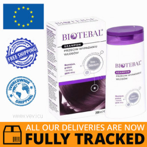 BIOTEBAL SHAMPOO AGAINST HAIR LOSS 200ML - MADE IN POLAND - FREE SHIPPING