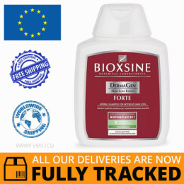 BIOXSINE DERMAGEN FORTE SHAMPOO AGAINST HAIR LOSS 300ML — MADE IN GERMANY — FREE SHIPPING