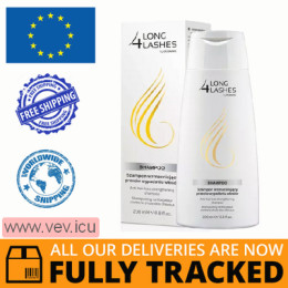 Long 4 Lashes, Strengthening Anti-Hair Loss Shampoo, 200 ml — Made in Poland — Free Delivery