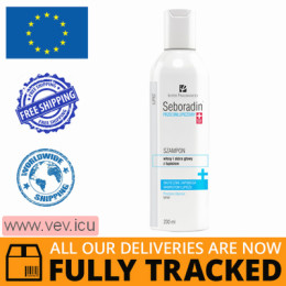 Seboradin Anti-dandruff shampoo for hair and skin with dandruff, 200 ml — Made in Poland — Free Delivery
