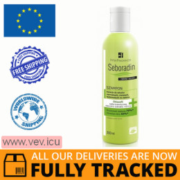 Seboradin Dark Hair, shampoo, 200 ml — Made in Poland — Free Delivery