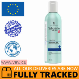 Seboradin Light Hair, shampoo for normal, fair, dyed blonde and gray hair, 200 ml — Made in Poland — Free Delivery