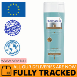 Pharmaceris H-Purin Dry, specialist anti-dandruff shampoo, sensitive skin, dry dandruff, 250 ml — Made in Poland — Free Delivery