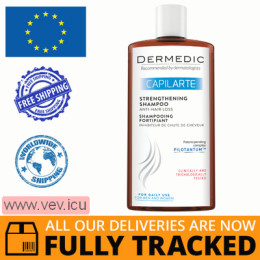 Dermedic Capilarte, Strengthening Anti-Hair Loss Shampoo, 300 ml — Made in Poland — Free Delivery  