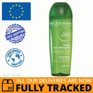 BIODERMA NODE SHAMPOO FOR ALL HAIR TYPES 200ML - MADE IN POLAND - FREE SHIPPING