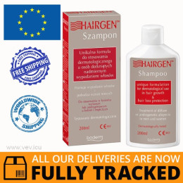 HAIRGEN SHAMPOO 200ML - MADE IN  GREECE - FREE SHIPPING