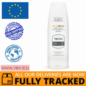 WAX Pilomax Tricho, strengthening shampoo against hair loss, 200 ml — Made in Poland — Free Delivery